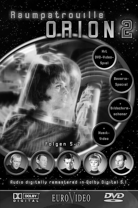 Raumpatrouille Orion - Folgen 5-7 DVD