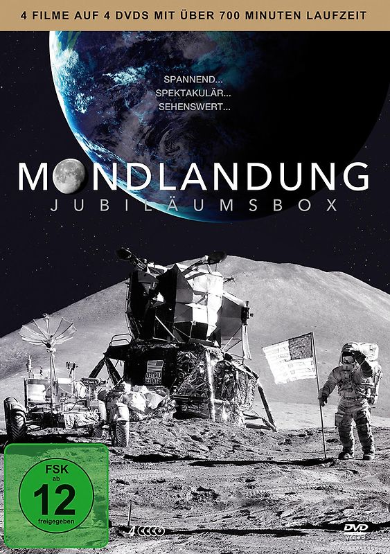 Mondlandung Jubiläumsbox [4 DVDs] DVD