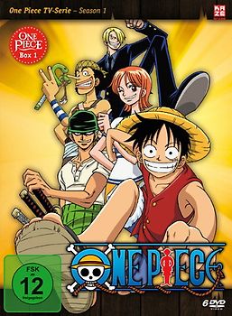 One Piece - TV-Serie, Box 1 [6 DVDs] DVD