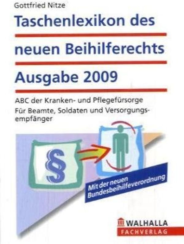Taschenlexikon des neuen Beihilferechts Ausgabe 2009