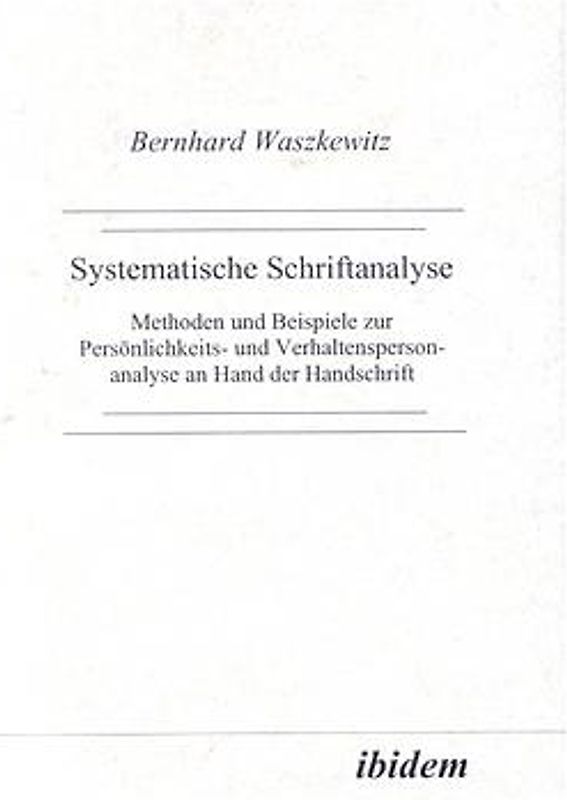 Systematische Schriftanalyse