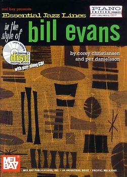 Essential Jazz Lines in the Style of Bill Evans: Piano Edition [With CD]