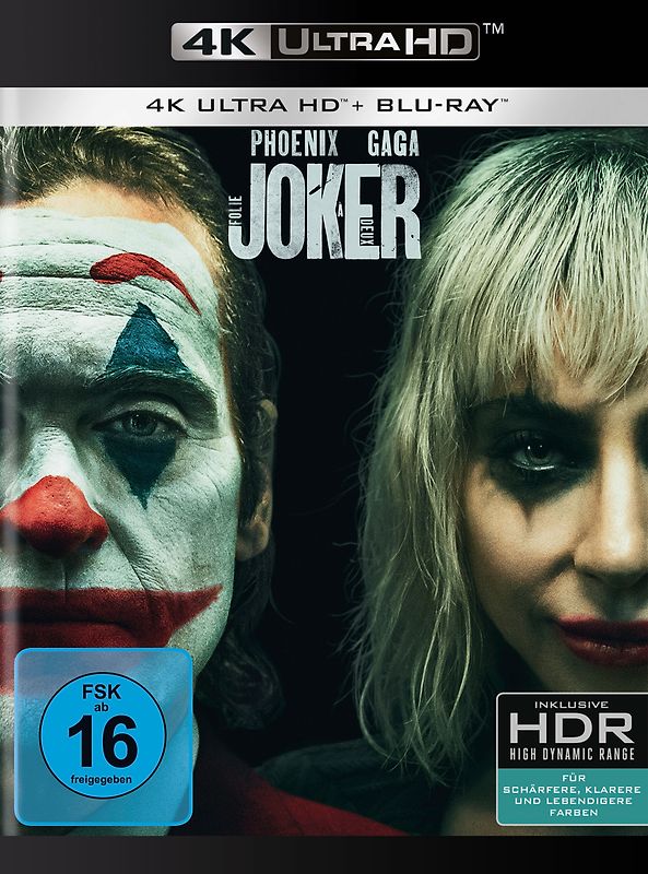Joker: Folie à Deux (4K Ultra HD + Blu-ray) Blu-ray Disc