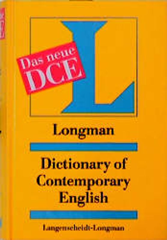 Longman - Dictionary of Contemporary English, DCE [3. Auflage 1995]