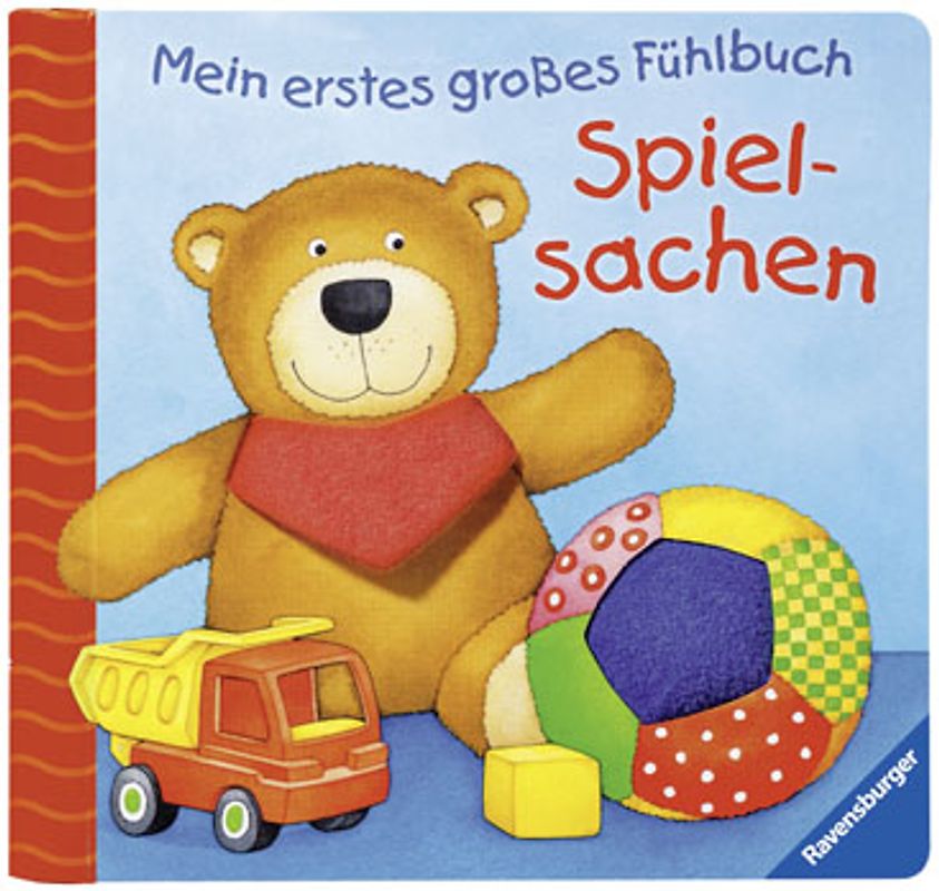 Mein erstes großes Fühlbuch: Spielsachen