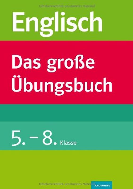 Englisch - Das große Übungsbuch Grammatik