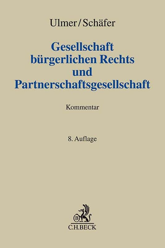 Gesellschaft bürgerlichen Rechts und Partnerschaftsgesellschaft