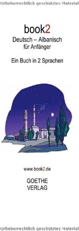 book2 Deutsch - Albanisch für Anfänger