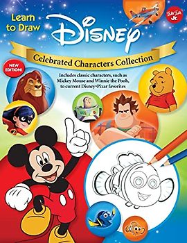 Learn to Draw Disney Celebrated Characters Collection: Includes Classic Characters, Such As Mickey Mouse and Winnie the Pooh, to Current Disney/Pixar Favorites