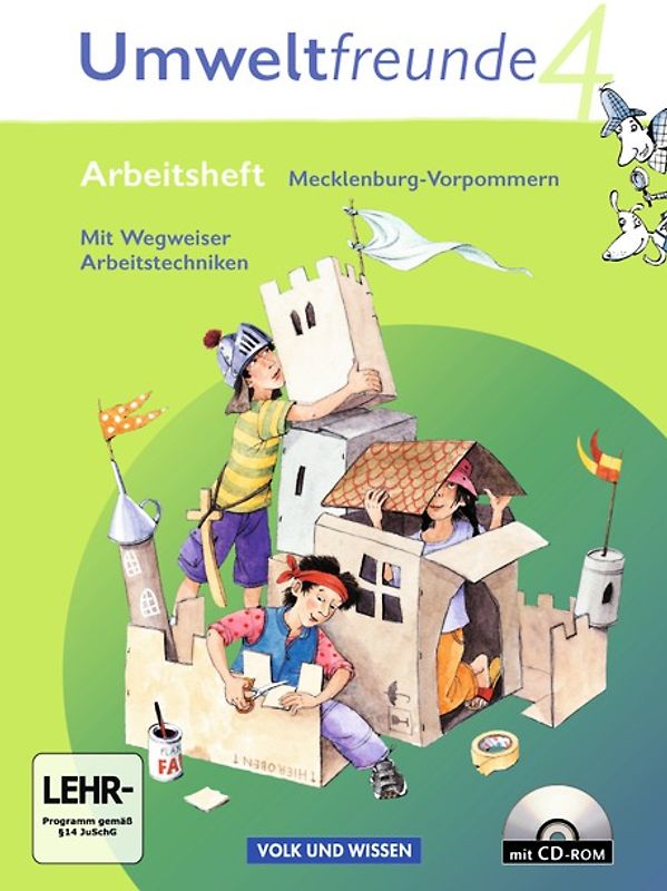 Umweltfreunde - Mecklenburg-Vorpommern - Ausgabe 2009 / 4. Schuljahr - Arbeitsheft mit CD-ROM und Einleger