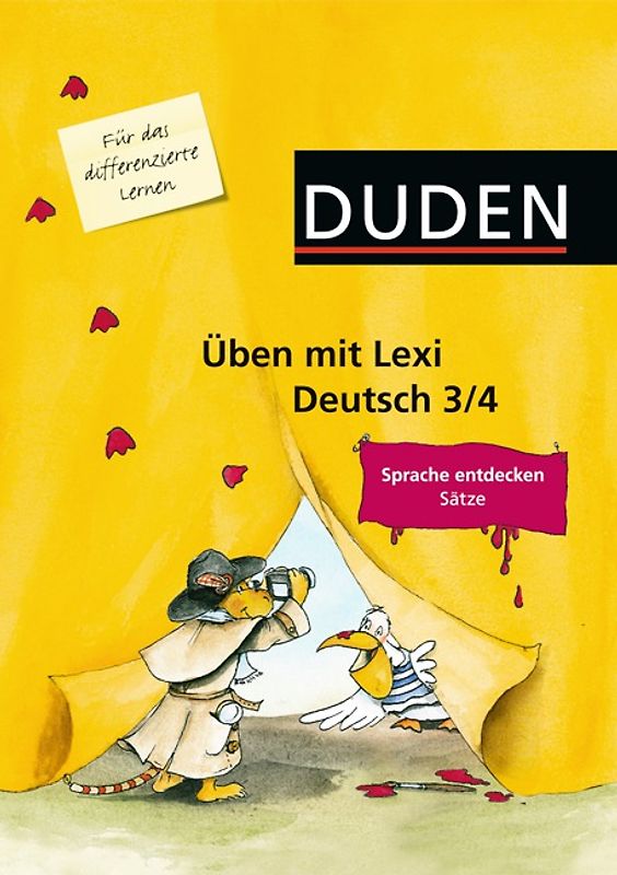 Üben mit Lexi - Deutsch / 3./4. Schuljahr - Arbeitsheft