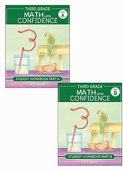 Third Grade Math with Confidence Student Workbook Bundle