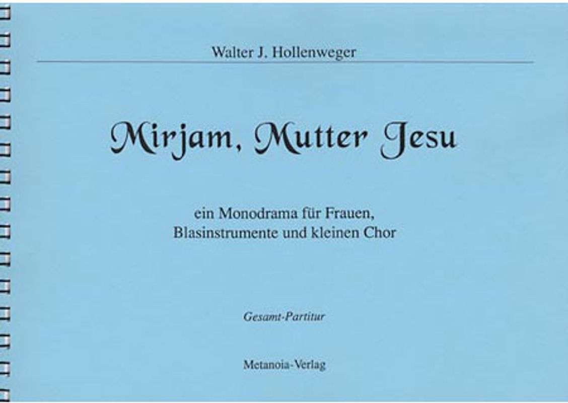 Mirjam, Mutter Jesu
