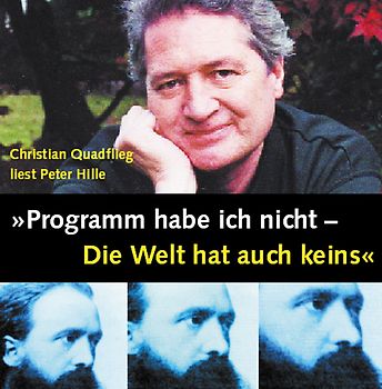 Programm habe ich nicht – Die Welt hat auch keins