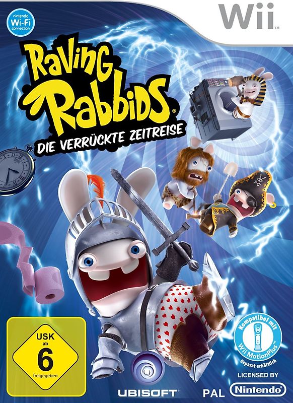 Raving Rabbids: Die verrückte Zeitreise [Bundle Copy] Nintendo Wii