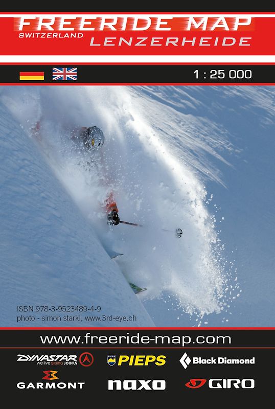 Freeride Map Lenzerheide