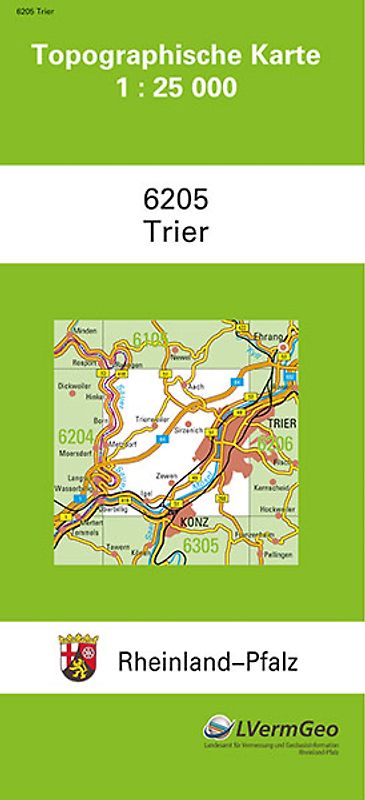 TK25 6205 Trier