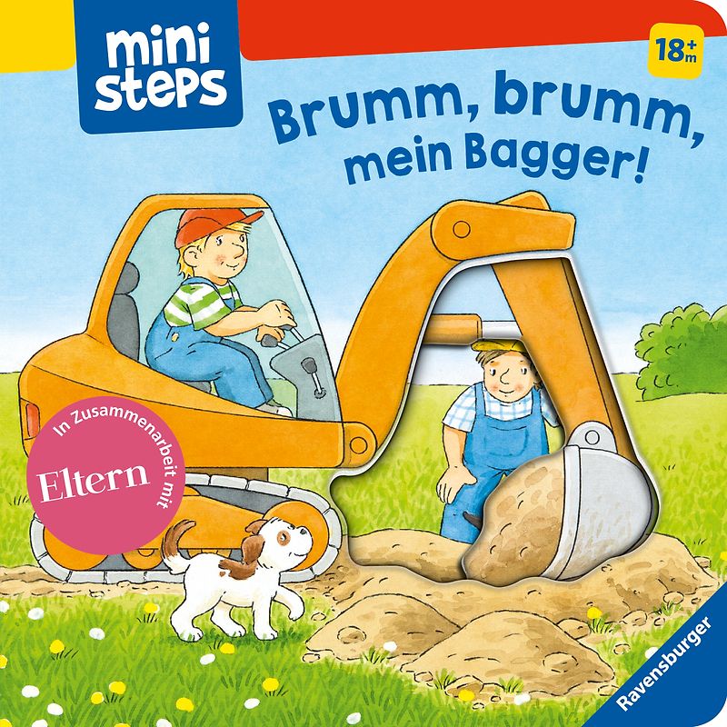 ministeps: Brumm, brumm, mein Bagger!
