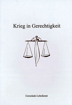 Krieg in Gerechtigkeit