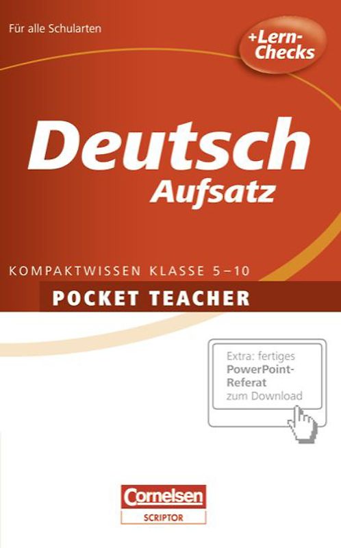 Pocket Teacher - Sekundarstufe I - Neue Ausgabe / Deutsch