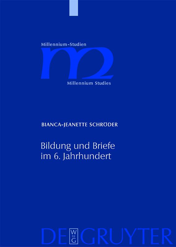 Bildung und Briefe im 6. Jahrhundert
