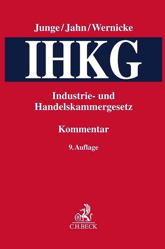 Industrie- und Handelskammergesetz. IHKG