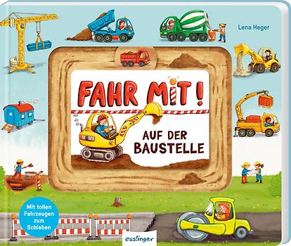 Meine Schiebebahn-Pappe: Fahr mit auf der Baustelle