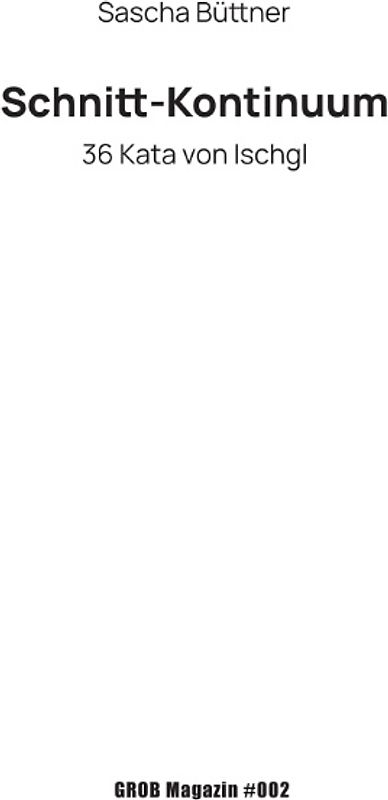 Schnitt-Kontinuum