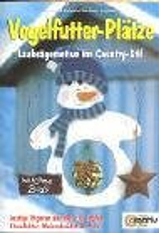 Vogelfutter-Plätze. Laubsägemotive im Country-Stil