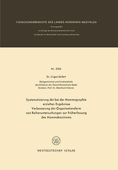 Systematisierung der bei der Mammographie erzielten Ergebnisse