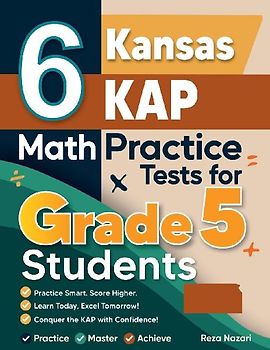 6 Kansas KAP Grade 5 Math Practice Tests