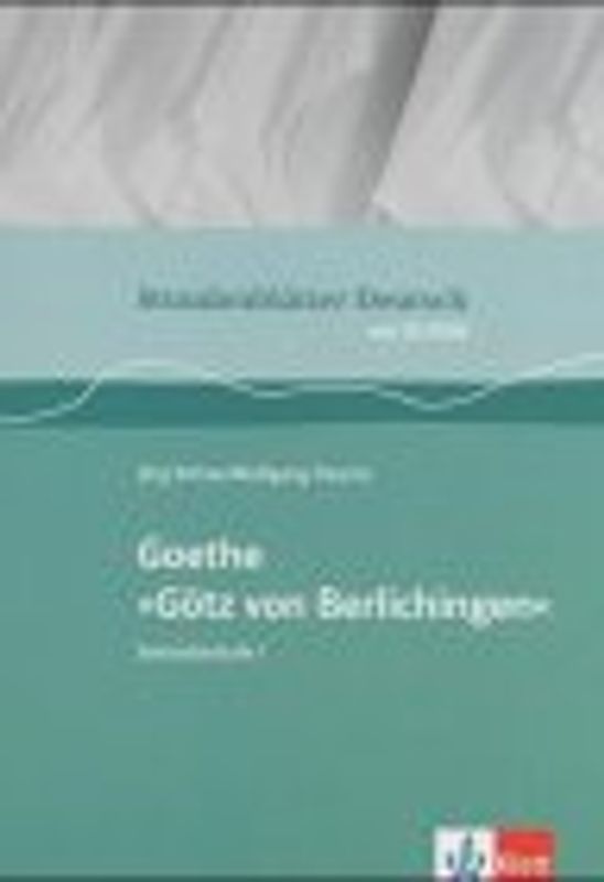 Goethe "Götz von Berlichingen"