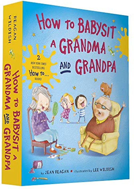 How to Babysit a Grandma and Grandpa Board Book Boxed Set (How To Series)