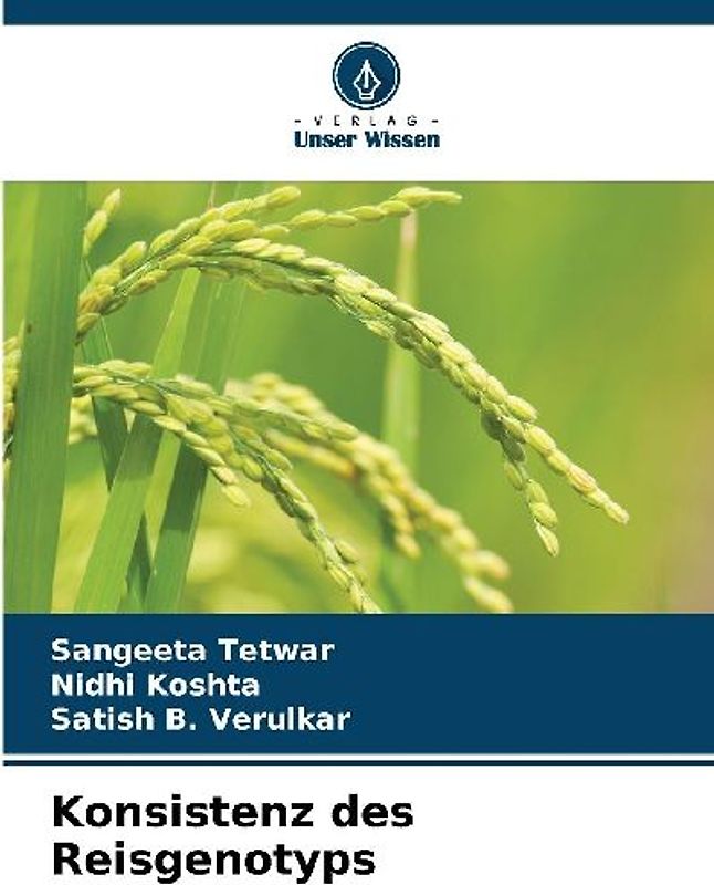 Konsistenz des Reisgenotyps
