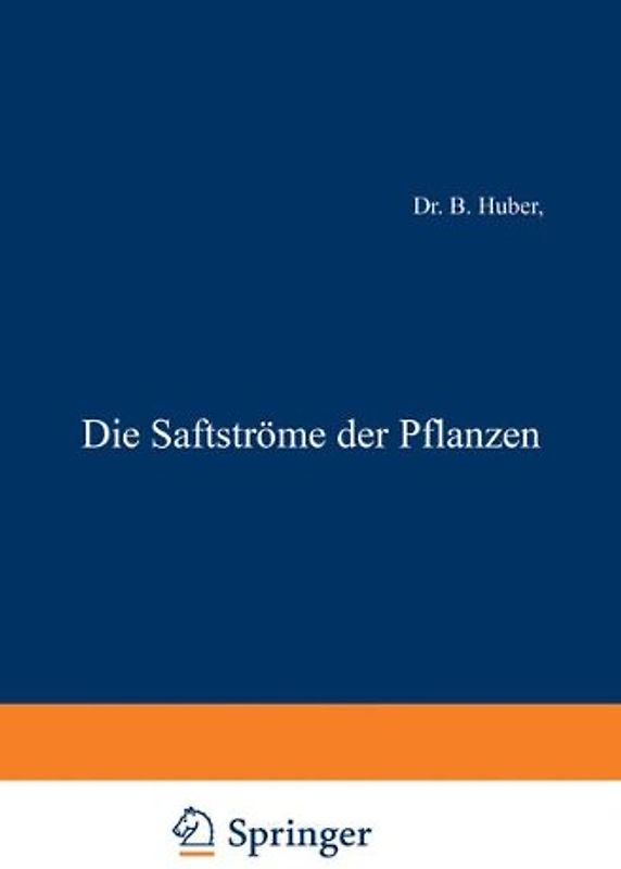Die Saftströme der Pflanzen