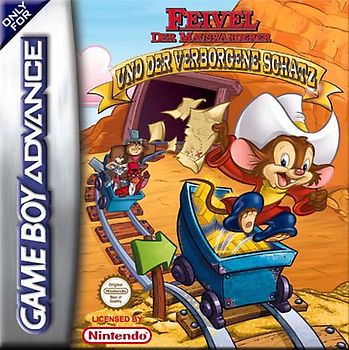 Feivel der Mauswanderer - Der verborgene Schatz Nintendo Game Boy Advance