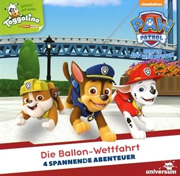 Paw Patrol - Helfer auf vier Pfoten: Die Ballon-Wettfahrt [4 spannende Abenteuer]