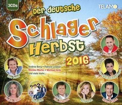 Various - Der Deutsche Schlager Herbst 2016 [3 CDs]