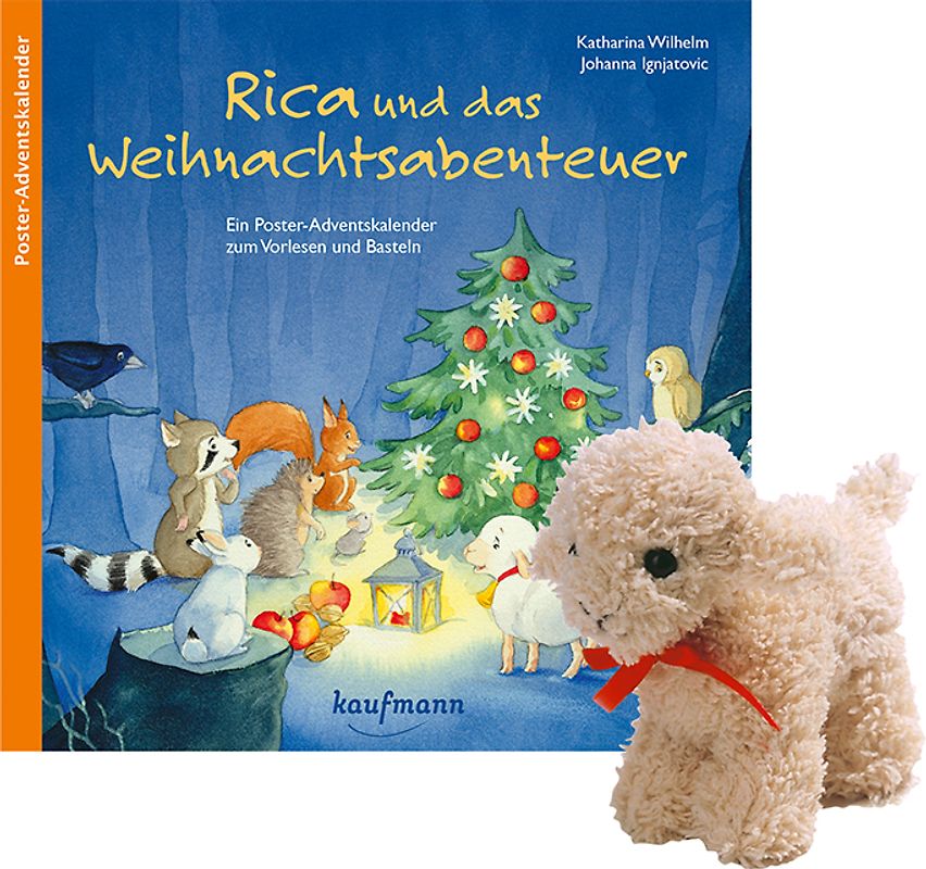 Rica und das Weihnachtsabenteuer mit Stoffschaf