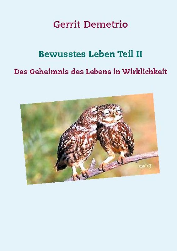 Bewusstes Leben Teil II