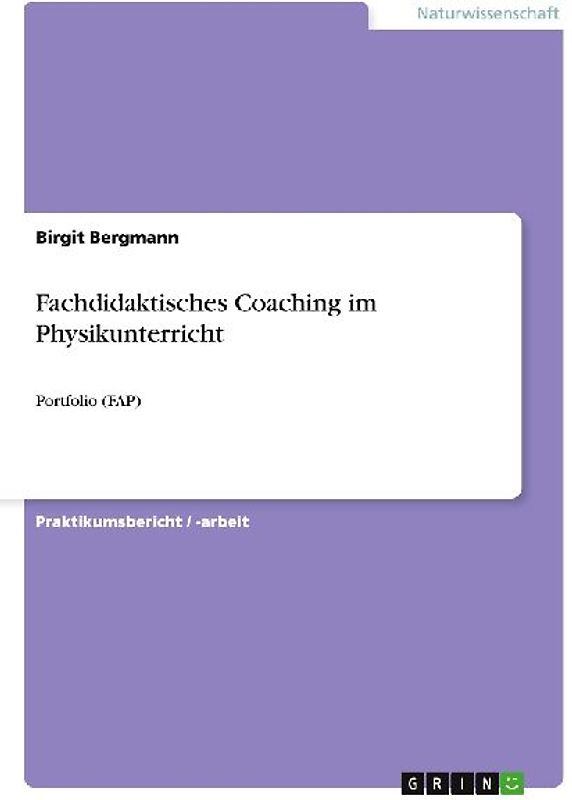 Fachdidaktisches Coaching im Physikunterricht