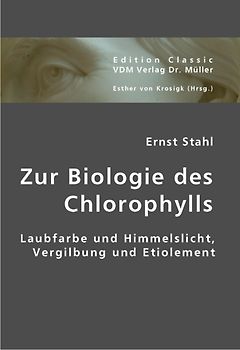 Zur Biologie des Chlorophylls