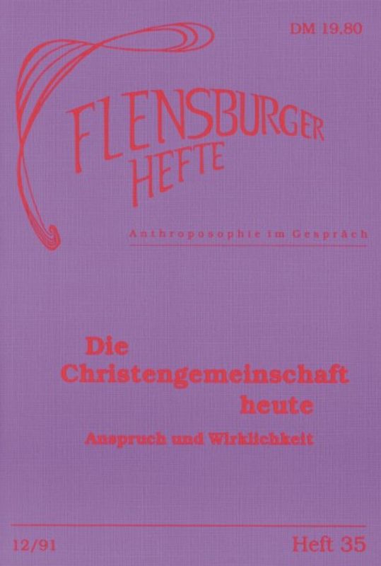Die Christengemeinschaft heute