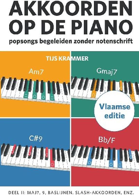 Akkoorden op de piano, deel II, Vlaamse editie