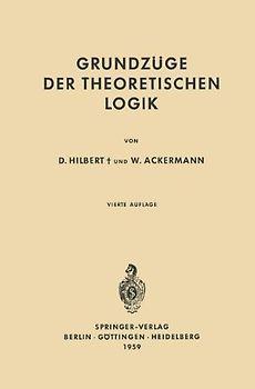 Grundzüge der Theoretischen Logik