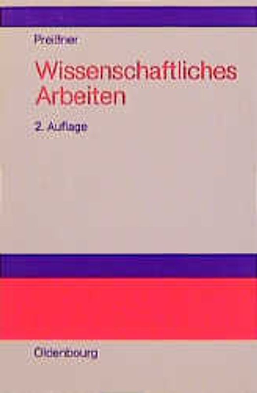 Wissenschaftliches Arbeiten