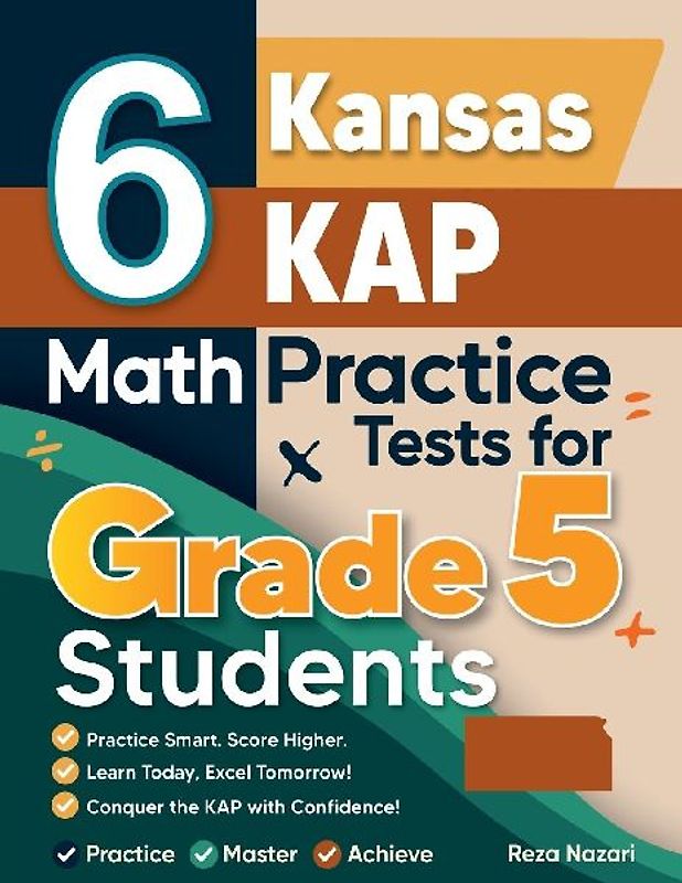 6 Kansas KAP Grade 5 Math Practice Tests