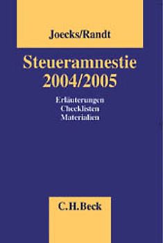 Steueramnestie 2004/2005