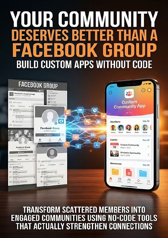 Your Community Deserves Better Than a Facebook Group: Build Custom Apps Without Code