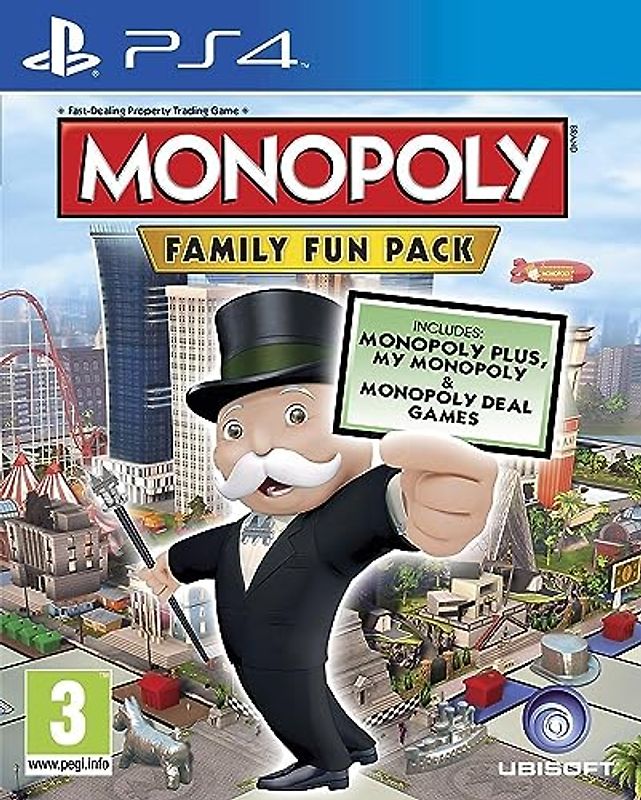 Monopoly Family Fun Pack [EU Import] PlayStation 4